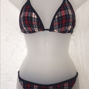 Tommy Hilfiger plaid bikini